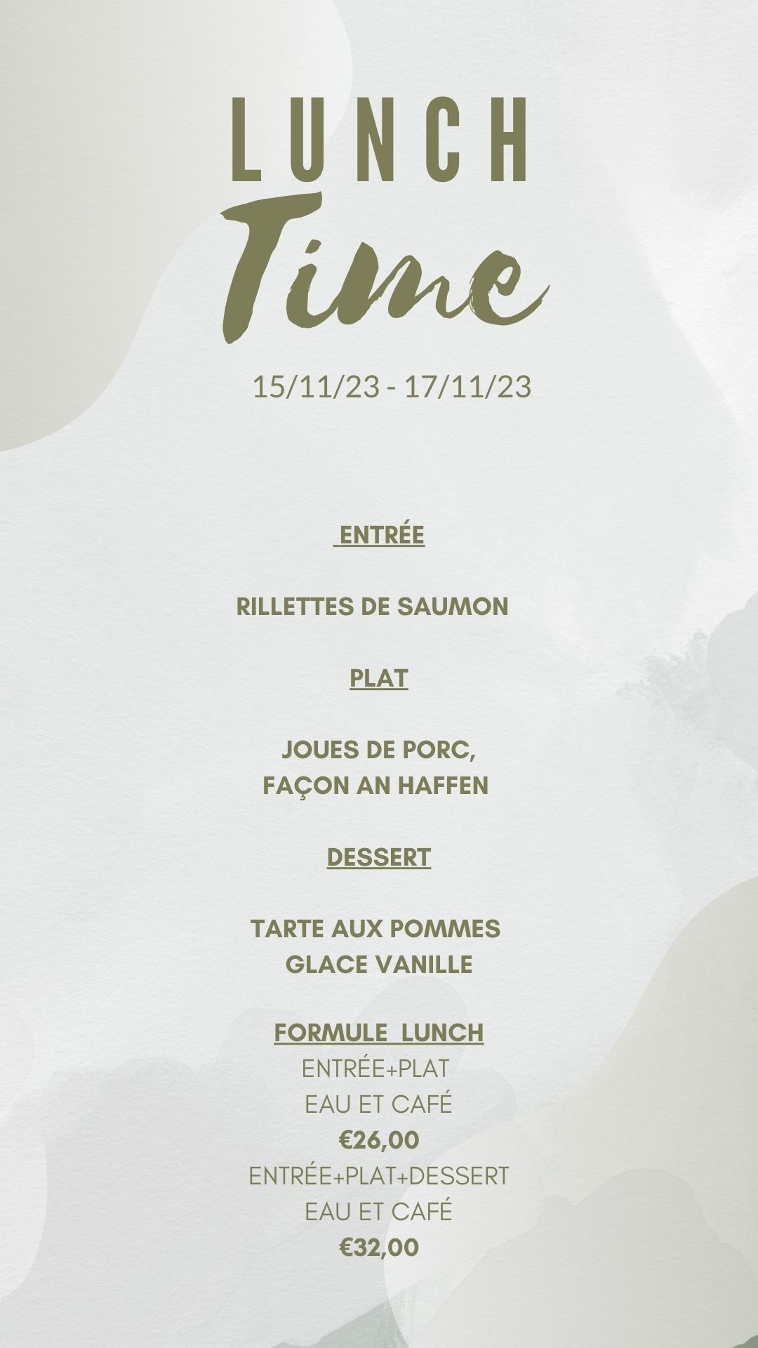 STORY AH – Suggestions de la semaine